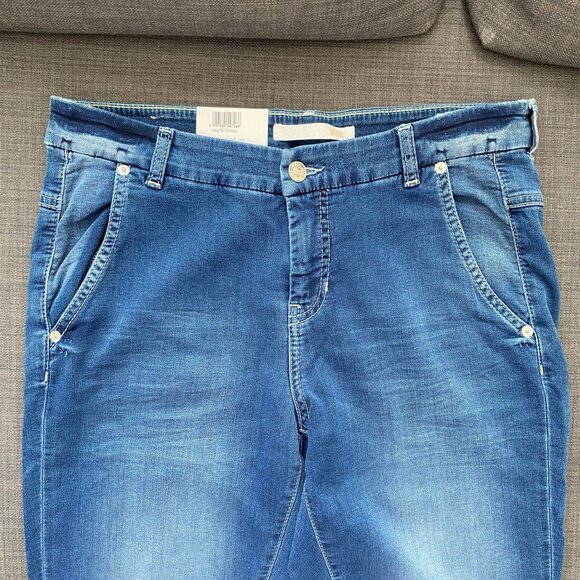 NWT Mac Jog 'n Jeans Blue Skinny Fit 28/38 - Picture 3 of 10